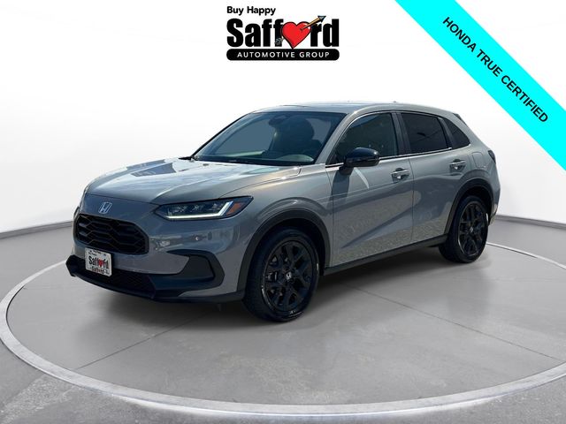 Urban Gray Pearl 2023 Honda HR-V Sport AWD SUV / Crossover All-Wheel Drive Continuously Variable Transmission