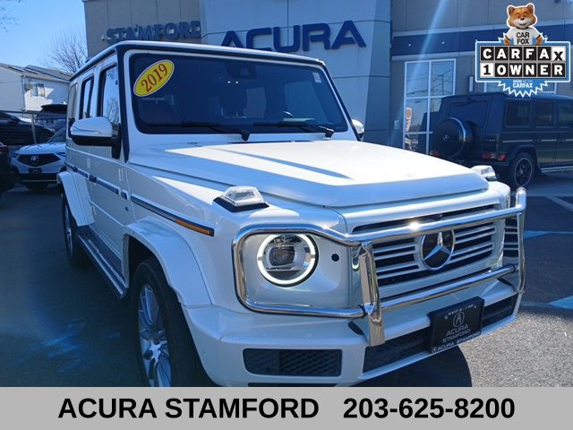 designo Diamond White Metallic 2019 Mercedes-Benz G-Class G 550 4MATIC SUV / Crossover All-Wheel Drive 9-Speed Automatic