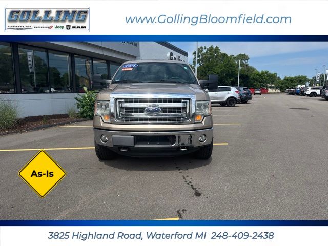 Pale Adobe Metallic 2014 Ford F-150 Pickup Truck Four-Wheel Drive 6-Speed Automatic