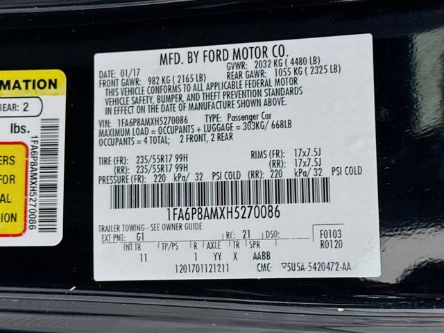 Used 2017 Ford Mustang Coupe