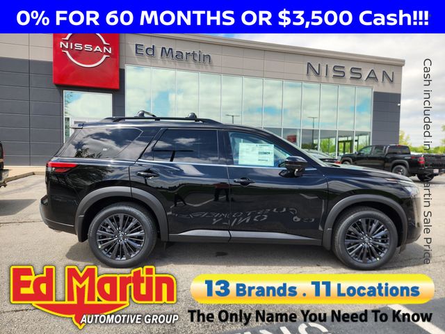 Super Black 2026 Nissan Pathfinder SUV / Crossover All-Wheel Drive 9-Speed Automatic
