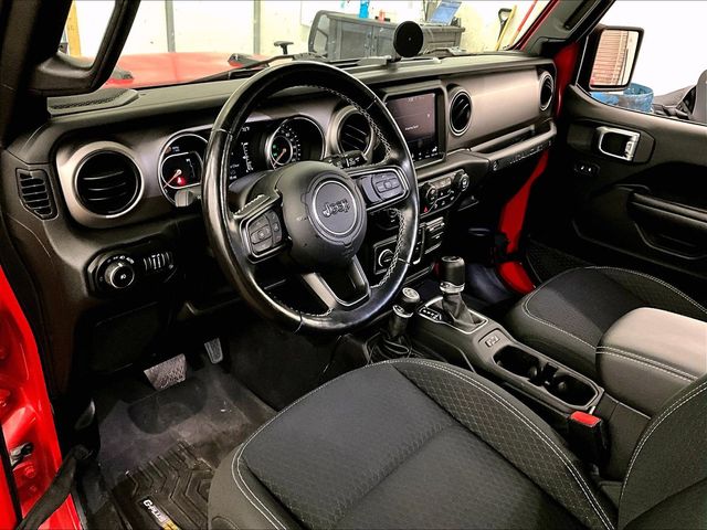2021 Jeep Wrangler Unlimited Sport S Red at Subaru and VW of Moon Township