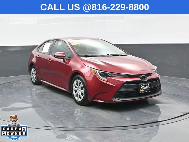 Red (Ruby Flare Pearl) 2025 Toyota Corolla Sedan Front-Wheel Drive Continuously Variable Transmission