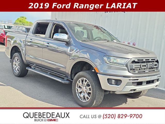 Gray (Magnetic) 2019 Ford Ranger Pickup Truck Four-Wheel Drive Automatic
