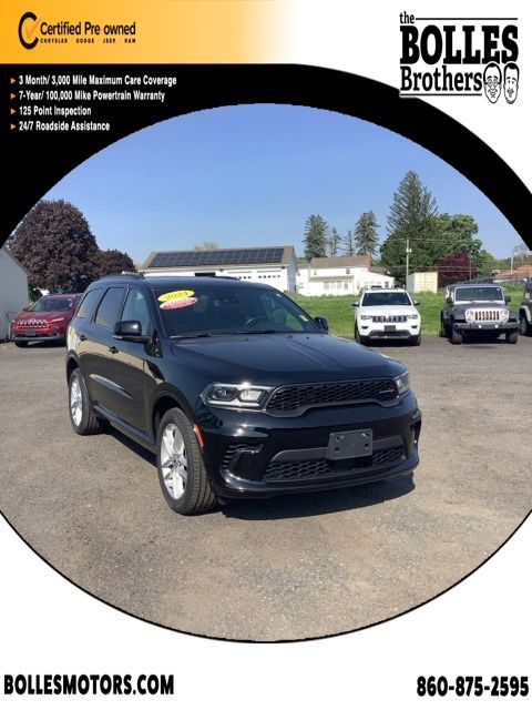 DB Black Crystal Clearcoat 2024 Dodge Durango SUV / Crossover All-Wheel Drive 8-Speed Automatic