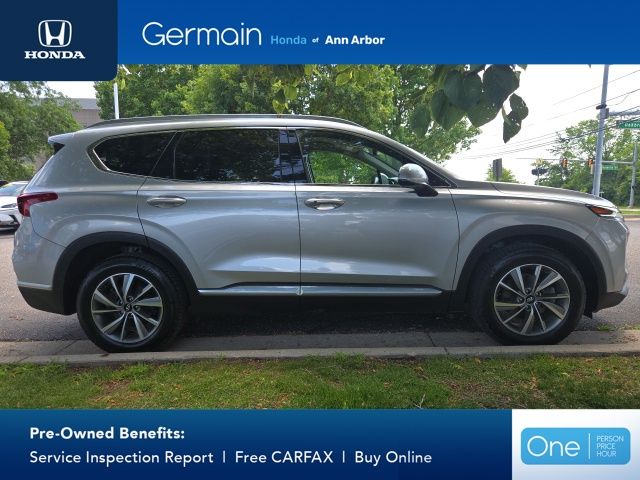 Used 2020 Shimmering Silver Pearl Hyundai SEL image 8