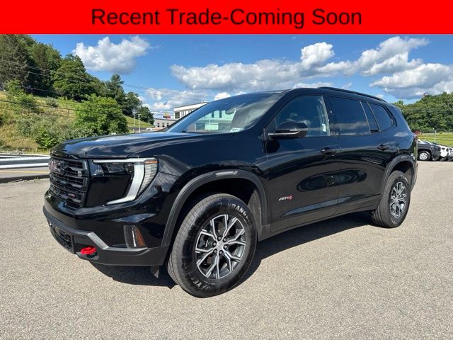 Black (Ebony Twilight Metallic) 2025 GMC Acadia SUV / Crossover Four-Wheel Drive 8-Speed Automatic