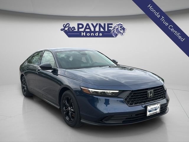 Canyon River Blue Metallic 2025 Honda Accord SE FWD Sedan Front-Wheel Drive Continuously Variable Transmission