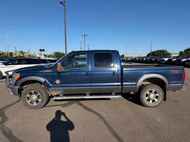 2011 Dark Blue Pearl Metallic Ford Super Duty F-350 SRW Lariat 4X4 Truck