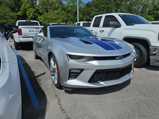 Silver Ice Metallic 2017 Chevrolet Camaro 1SS Convertible RWD Convertible Rear-Wheel Drive 8-Speed Automatic