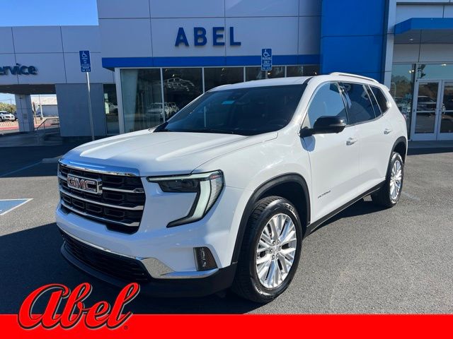 Summit White 2024 GMC Acadia SUV / Crossover Four-Wheel Drive 8-Speed Automatic