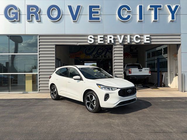 2023 Ford Escape ST-Line Select White at Bob Ruth Ford