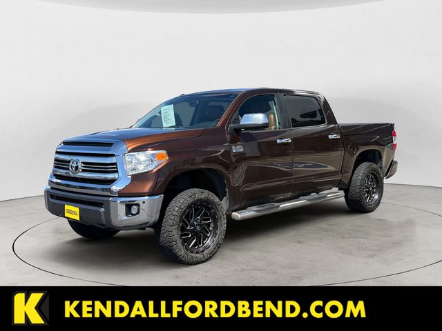 Sunset Bronze 2016 Toyota Tundra 1794 CrewMax 5.7L 4WD Pickup Truck Four-Wheel Drive 6-Speed Automatic Overdrive