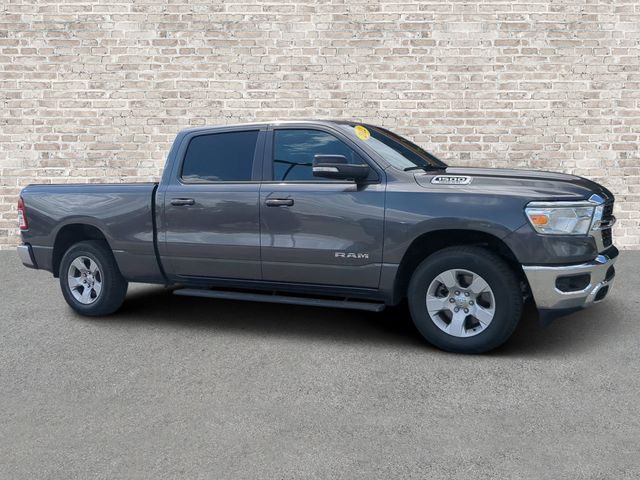 Crystal Metallic 2022 RAM 1500 Big Horn Crew Cab 4WD Pickup Truck Four-Wheel Drive 8-Speed Automatic