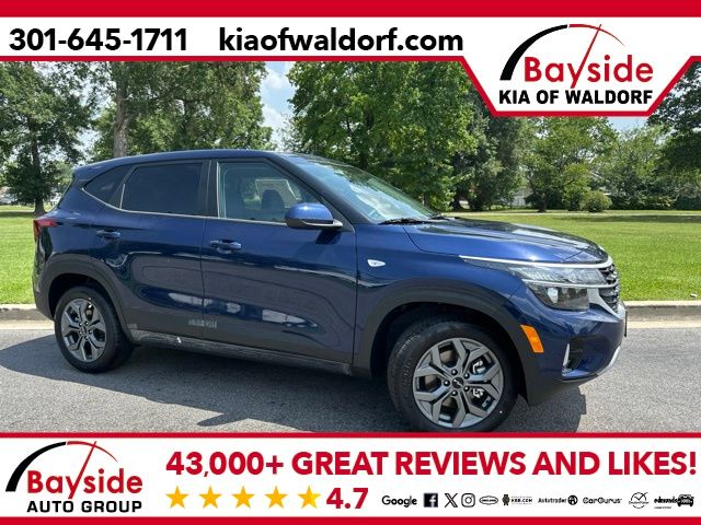 Dark Ocean Blue 2026 Kia Seltos SUV / Crossover All-Wheel Drive Continuously Variable Transmission
