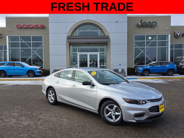 Silver Ice Metallic 2017 Chevrolet Malibu LS FWD Sedan Front-Wheel Drive 6-Speed Automatic