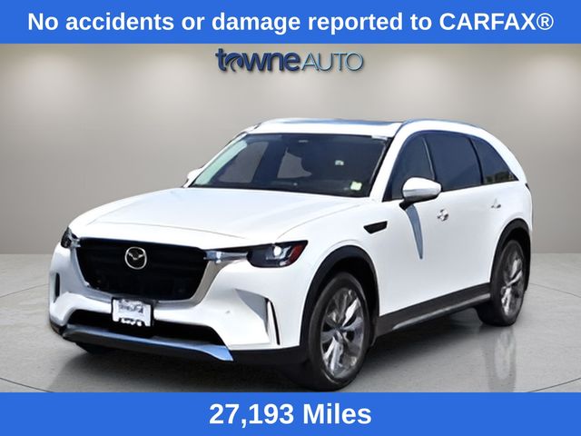 Rhodium White Premium 2024 Mazda CX-90 3.3 Turbo Premium AWD SUV / Crossover All-Wheel Drive 8-Speed Automatic