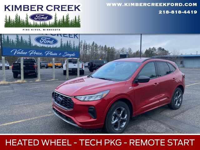 Rapid Red Metallic Tinted Clearcoat 2023 Ford Escape ST-Line AWD SUV / Crossover All-Wheel Drive 8-Speed Automatic