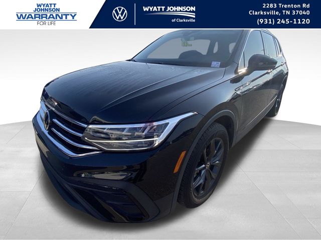 Black 2024 Volkswagen Tiguan SUV / Crossover All-Wheel Drive 8-Speed Automatic