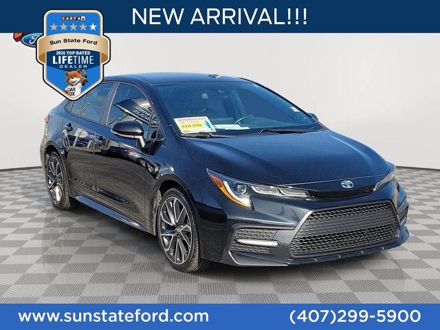 Black Sand Pearl 2022 Toyota Corolla SE Apex FWD Sedan Front-Wheel Drive Continuously Variable Transmission