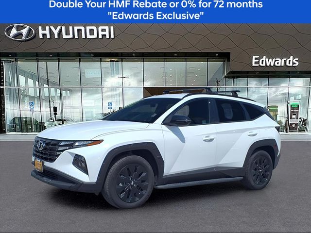 White Pearl 2024 Hyundai Tucson SUV / Crossover All-Wheel Drive 8-Speed Automatic