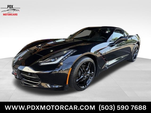 Black 2016 Chevrolet Corvette Coupe Rear-Wheel Drive 8-Speed Automatic
