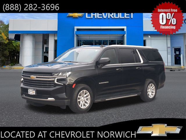 Black 2021 Chevrolet Suburban LT 4WD SUV / Crossover Four-Wheel Drive Automatic