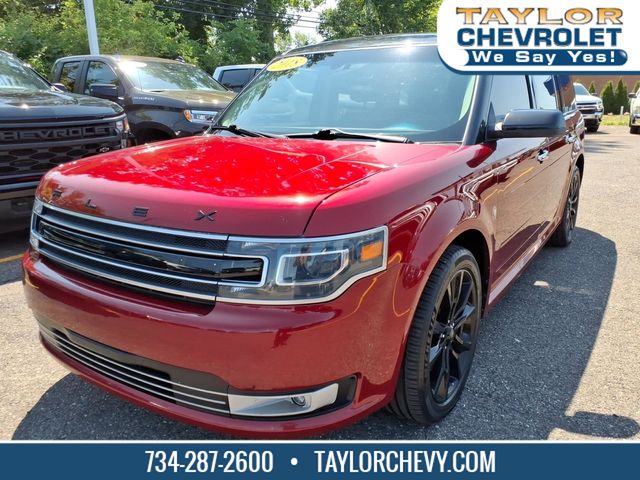Ruby Red Metallic 2018 Ford Flex SUV / Crossover Front-Wheel Drive 6-Speed Automatic