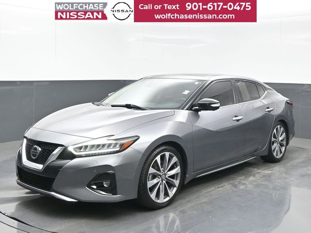 Gray (Gun Metallic) 2022 Nissan Maxima Platinum FWD Sedan Front-Wheel Drive Continuously Variable Transmission