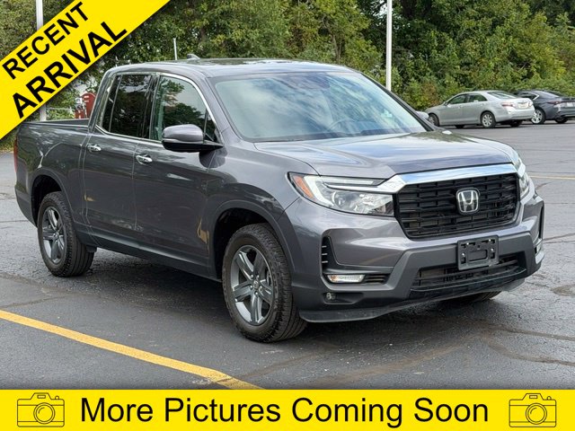 Pacific Pewter Metallic 2023 Honda Ridgeline Pickup Truck All-Wheel Drive 9-Speed Automatic