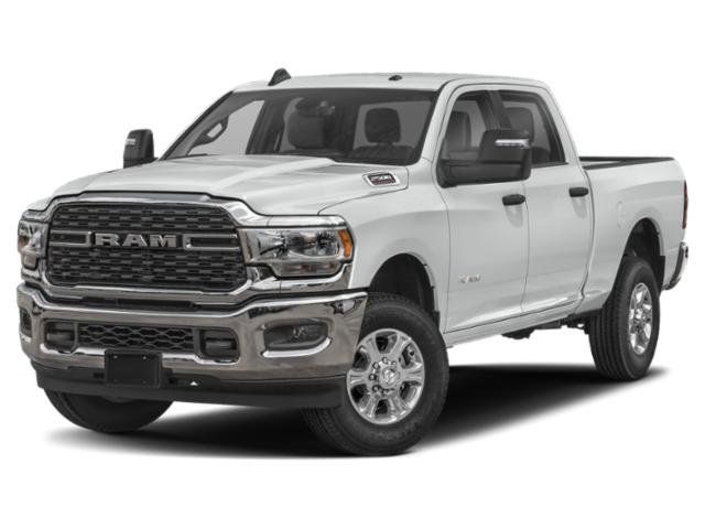 Gray (Granite Crystal Metallic Clearcoat) 2024 RAM 2500 Big Horn Crew Cab 4WD Pickup Truck Four-Wheel Drive 8-Speed Automatic