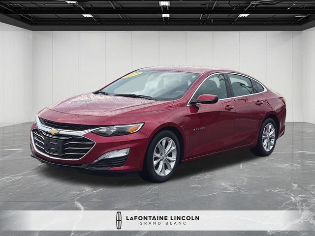 Cajun Red Tintcoat 2019 Chevrolet Malibu Sedan Front-Wheel Drive Continuously Variable Transmission