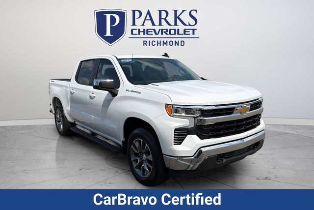 Summit White 2026 Chevrolet Silverado 1500 Pickup Truck Four-Wheel Drive 8-Speed Automatic