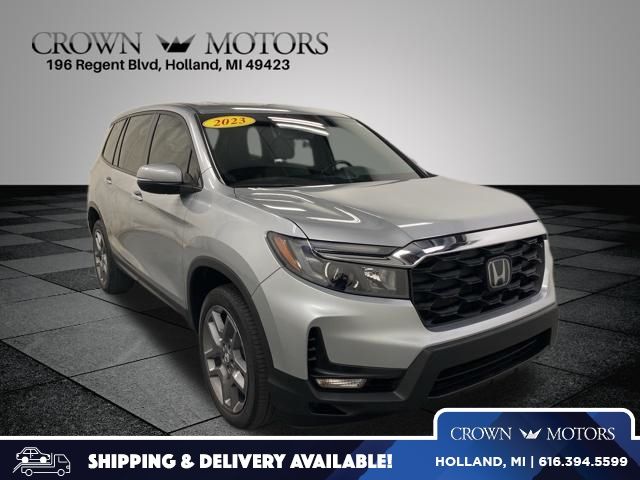 Lunar Silver Metallic 2023 Honda Passport SUV / Crossover All-Wheel Drive 9-Speed Automatic