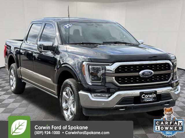 Brown 2023 Ford F-150 King Ranch SuperCrew 4WD Pickup Truck Four-Wheel Drive Automatic