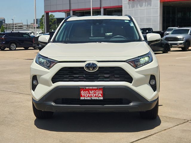 2021 Toyota RAV4 XLE Premium White at Bayway Chrysler Dodge Jeep Ram