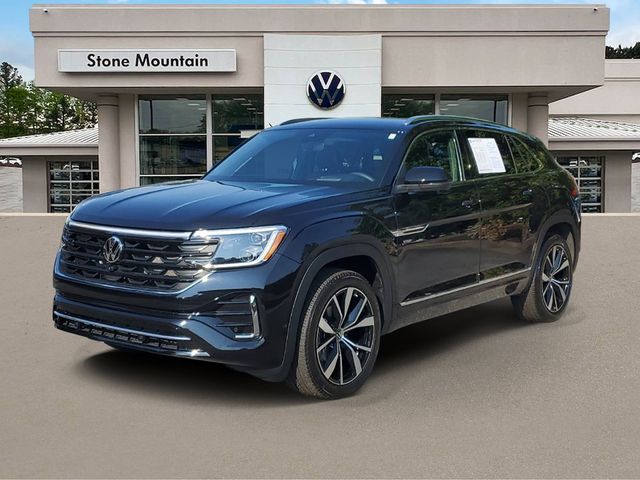 Opal White Pearl 2023 Volkswagen Atlas Cross Sport SUV / Crossover All-Wheel Drive 8-Speed Automatic