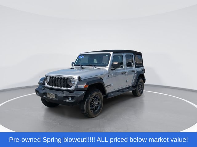 Used 2024 Silver Zynith Clearcoat Jeep Sport S image 4