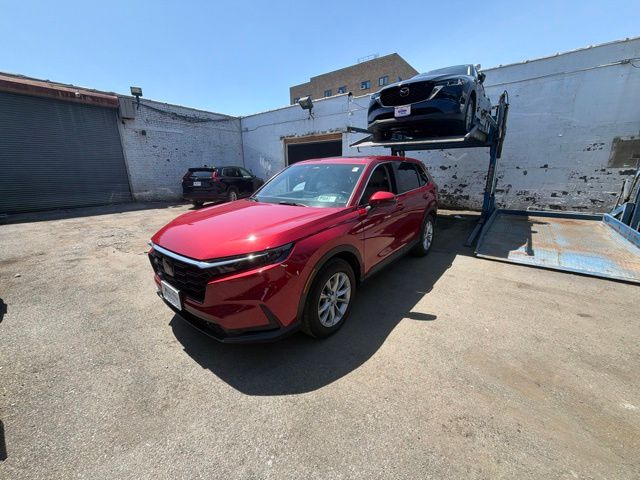Radiant Red Metallic 2023 Honda CR-V SUV / Crossover All-Wheel Drive Continuously Variable Transmission