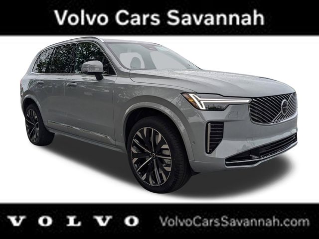 Gray Metallic 2025 Volvo XC90 Recharge T8 Plus Bright Theme 7-Passenger eAWD SUV / Crossover All-Wheel Drive Automatic