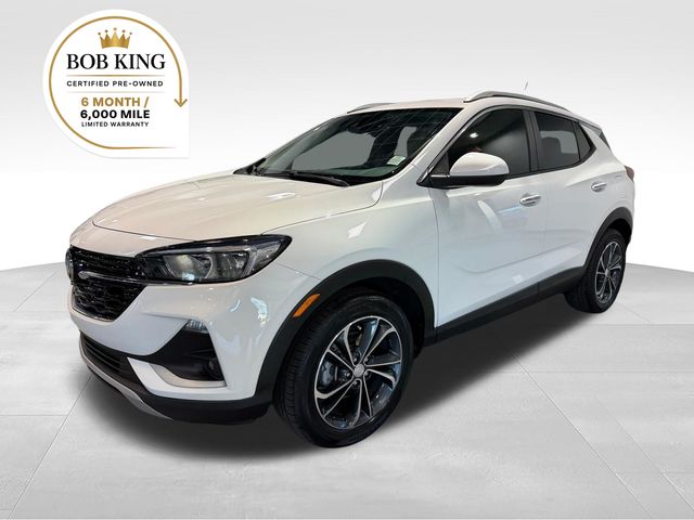 Summit White 2023 Buick Encore GX SUV / Crossover Front-Wheel Drive Continuously Variable Transmission