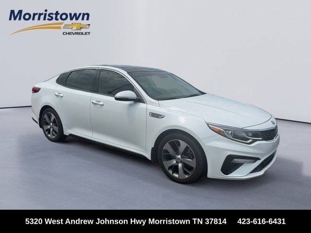 Snow White Pearl 2020 Kia Optima Sedan Front-Wheel Drive 6-Speed Automatic