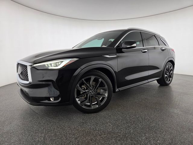 Black Obsidian 2019 INFINITI QX50 Essential AWD SUV / Crossover All-Wheel Drive Continuously Variable Transmission