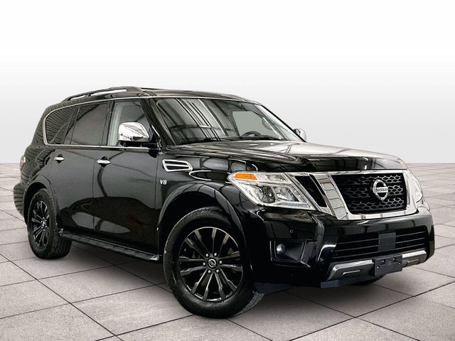 2019 Nissan Armada Platinum Black at Subaru and VW of Moon Township