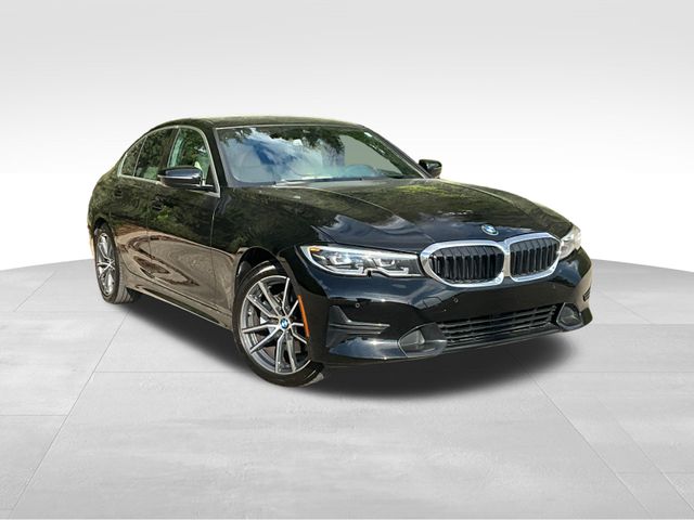 Jet Black 2021 BMW 3 Series Sedan All-Wheel Drive 8-Speed Automatic