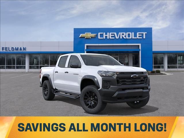 Summit White 2026 Chevrolet Colorado Pickup Truck Four-Wheel Drive 8-Speed Automatic