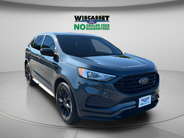 Blue Metallic 2024 Ford Edge SUV / Crossover All-Wheel Drive 8-Speed Automatic