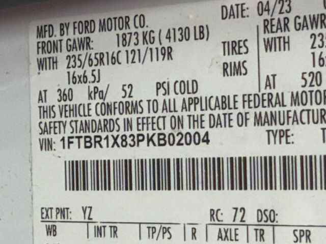 Used 2023 Ford Transit-250 Van