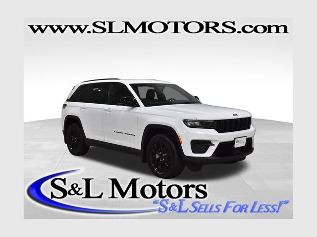 Bright White Clearcoat 2024 Jeep Grand Cherokee SUV / Crossover Four-Wheel Drive 8-Speed Automatic