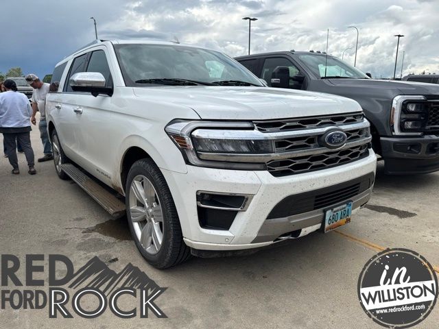 White Metallic 2023 Ford Expedition SUV / Crossover Four-Wheel Drive Automatic